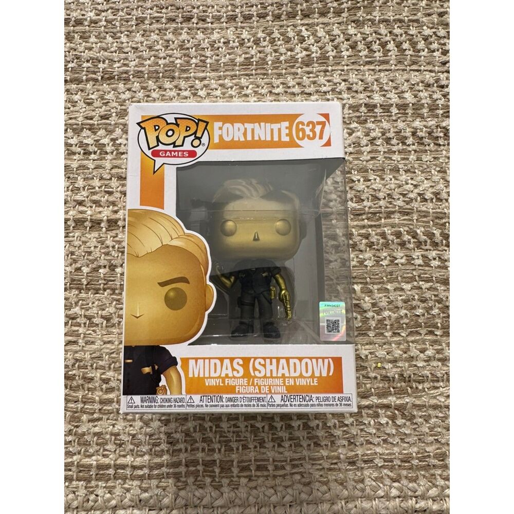 Funko POP! Games Fortnite Midas Shadow Gold #637 Vinyl Figure